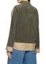 背面 - 点击放大 - LOEWE - Turn-Up Contrast Panel Suede Lambskin Jacket