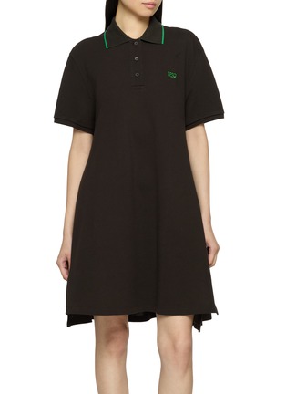 首图 - 点击放大 - LOEWE - 撞色 POLO 领连衣裙
