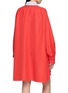 背面 - 点击放大 - LOEWE - Double Layer Collar Cotton Poplin Shirt Dress