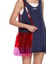 模特儿示范图 - 点击放大 - NANA-NANA - A4 PVC Crossbody Bag