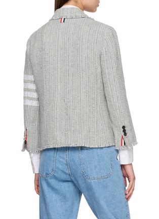 背面 - 点击放大 - THOM BROWNE - 4 Bar Cropped Blazer