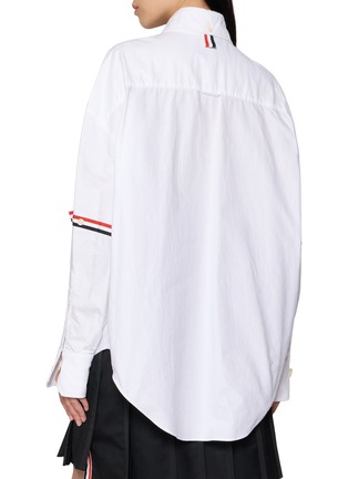 背面 - 点击放大 - THOM BROWNE - Supersized Point Collar Shirt