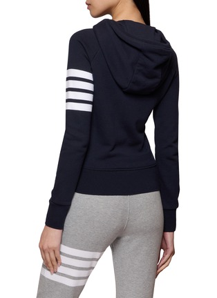 背面 - 点击放大 - THOM BROWNE - 4 Bar Hoodie Jacket