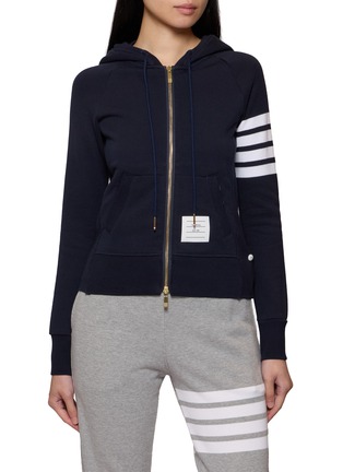 首图 - 点击放大 - THOM BROWNE - 4 Bar Hoodie Jacket