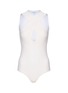首图 - 点击放大 - ALAÏA - Cross Front Compact Knit Bodysuit