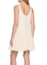 背面 - 点击放大 - ALAÏA - Waffle Godet Flared Silk Knit Mini Dress