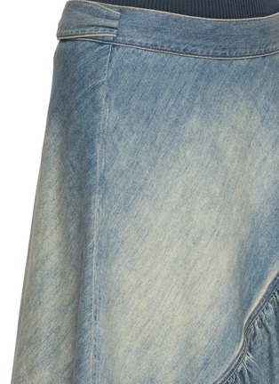  - ALAÏA - 不规则牛仔中长半身裙