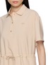  - LACOSTE SPORT - Pleated Drawstring Waistband Polo Dress