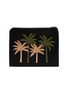 首图 - 点击放大 - BENARAS - Jamaica Palm Embroidered Canvas Pouch