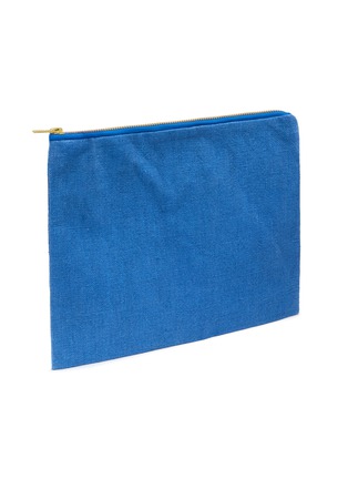 细节 - 点击放大 - BENARAS - Swim Girl Embroidered Canvas Pouch