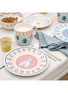 细节 –点击放大 - COSTA NOVA - Summer Bliss Guppy Fish Salad/Dessert Plate