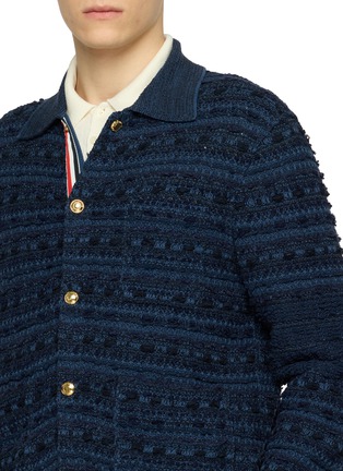  - THOM BROWNE - Tweed Knit Jacket