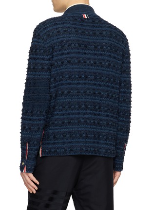 背面 - 点击放大 - THOM BROWNE - Tweed Knit Jacket