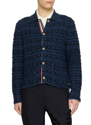 首图 - 点击放大 - THOM BROWNE - Tweed Knit Jacket