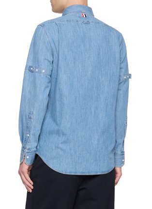 背面 - 点击放大 - THOM BROWNE - Armband Denim Shirt