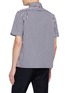 背面 - 点击放大 - THOM BROWNE - Striped Sailboat Embroidery Cotton Poplin Shirt