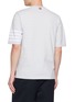 背面 - 点击放大 - THOM BROWNE - 4-bar Knit Pocket Cotton Jersey T-shirt