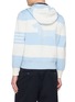 背面 - 点击放大 - THOM BROWNE - Hetor 4-Bar Rugby Cotton Blend Zip Up Hoodie