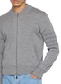  - THOM BROWNE - Ottoman Milano Stitch 4-Bar Bomber Jacket
