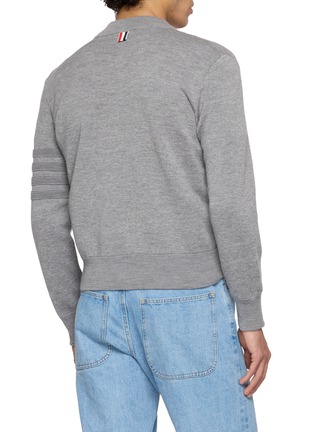 背面 - 点击放大 - THOM BROWNE - Ottoman Milano Stitch 4-Bar Bomber Jacket