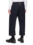 背面 - 点击放大 - THOM BROWNE - Windowpane Check Straight Leg Tailored Trousers