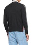 背面 - 点击放大 - THOM BROWNE - Baby Cable 4-Bar V-neck Cardigan