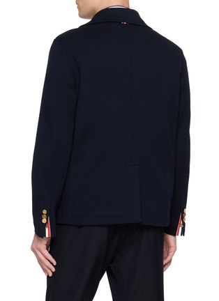 背面 - 点击放大 - THOM BROWNE - Sack Wool Tech Milano Jacket