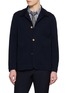 首图 - 点击放大 - THOM BROWNE - Sack Wool Tech Milano Jacket