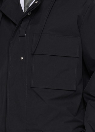  - THOM BROWNE - Marier Poly Tech Jacket