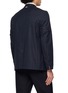 背面 - 点击放大 - THOM BROWNE - Checkered Armband Detail Single Breasted Blazer