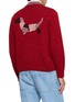 背面 - 点击放大 - THOM BROWNE - Donegal Intarsia Hector Patchwork Wool Mohair Cardigan