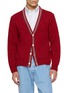 首图 - 点击放大 - THOM BROWNE - Donegal Intarsia Hector Patchwork Wool Mohair Cardigan