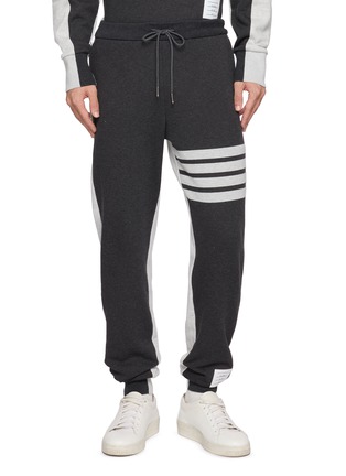 首图 - 点击放大 - THOM BROWNE - 4 Bar Colour Block Sweatpants