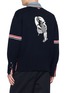 背面 - 点击放大 - THOM BROWNE - Rwb Armband Lobster Cotton Jersey Cardigan