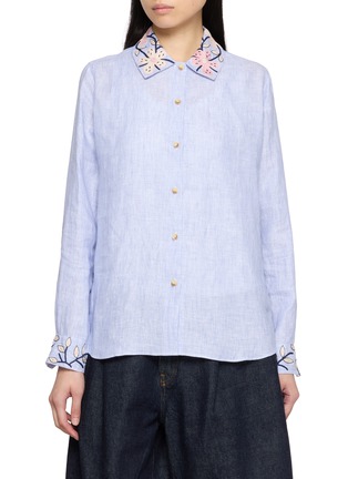 首图 - 点击放大 - JUPE BY JACKIE - Gimmer Floral Embroidered Shirt