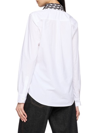 背面 - 点击放大 - JUPE BY JACKIE - Traen Embroidered Collar Shirt