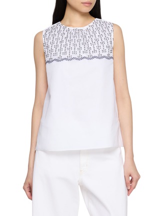 首图 - 点击放大 - JUPE BY JACKIE - Trinity Embroidered Top