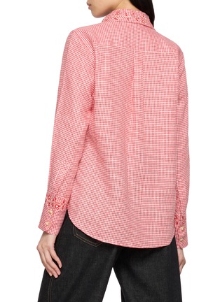 背面 - 点击放大 - JUPE BY JACKIE - Friezes Linen Shirt