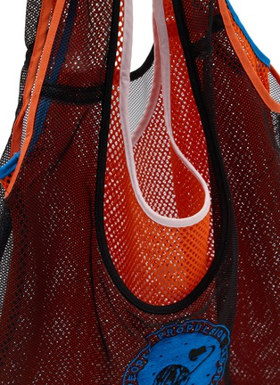 细节 - 点击放大 - BEAUTIFUL PEOPLE - Flip Cosmic Mesh Marche Tote Bag