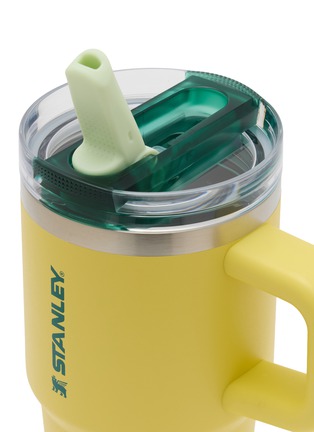细节 –点击放大 - STANLEY - The Quencher ProTour Flip Straw Lid Tumbler 20oz — Daffodil Emerald