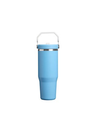 细节 –点击放大 - STANLEY - The Iceflow™ Flip Straw 2.0 Tumbler 30oz — Team Light Blue White