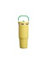 细节 –点击放大 - STANLEY - The Iceflow™ Flip Straw 2.0 Tumbler 30oz — Team Yellow Green
