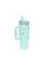 细节 –点击放大 - STANLEY - The Quencher ProTour Flip Straw Lid Tumbler 30oz — Teal Daisies