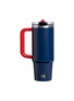 细节 –点击放大 - STANLEY - The Quencher ProTour Flip Straw Lid Tumbler 30oz — Team Navy Red