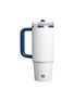 细节 –点击放大 - STANLEY - The Quencher ProTour Flip Straw Lid Tumbler 30oz — Team White Dark Blue