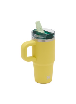 细节 –点击放大 - STANLEY - The Quencher ProTour Flip Straw Lid Tumbler 14oz — Daffodil Emerald
