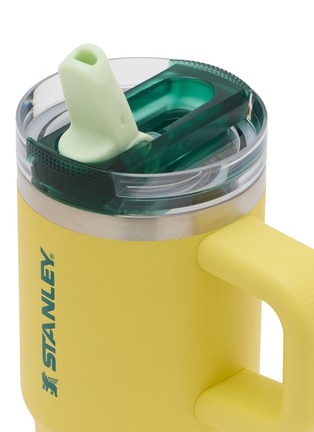 细节 –点击放大 - STANLEY - The Quencher ProTour Flip Straw Lid Tumbler 14oz — Daffodil Emerald