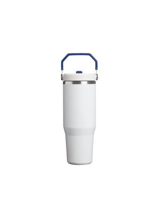 细节 –点击放大 - STANLEY - The Iceflow™ Flip Straw 2.0 Tumbler 30oz — Team White Dark Blue