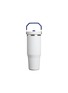 细节 –点击放大 - STANLEY - The Iceflow™ Flip Straw 2.0 Tumbler 30oz — Team White Dark Blue
