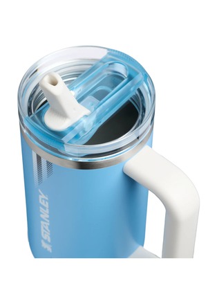  - STANLEY - The Quencher ProTour Flip Straw Lid Tumbler 30oz — Team Light Blue White